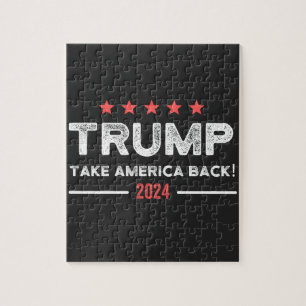 Trump 2024 nimmt Amerika zurück Puzzle