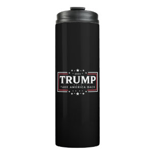 Trump 2024 nimmt Amerika zurück Thermosbecher