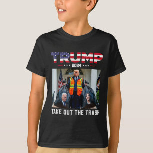 Trump 2024 nimmt den Mülleimer Trump aus dem Müll T-Shirt