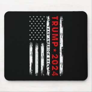 Trump 2024 nimmt die amerikanischen Wahlen zurück  Mousepad