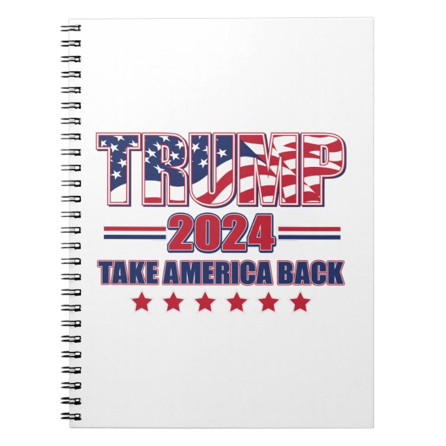 Trump 2024 notizblock (Vorderseite)