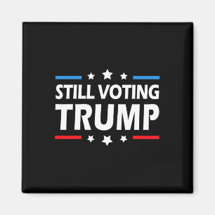Trump 2024: Patriotische amerikanische Flagge Männ Magnet