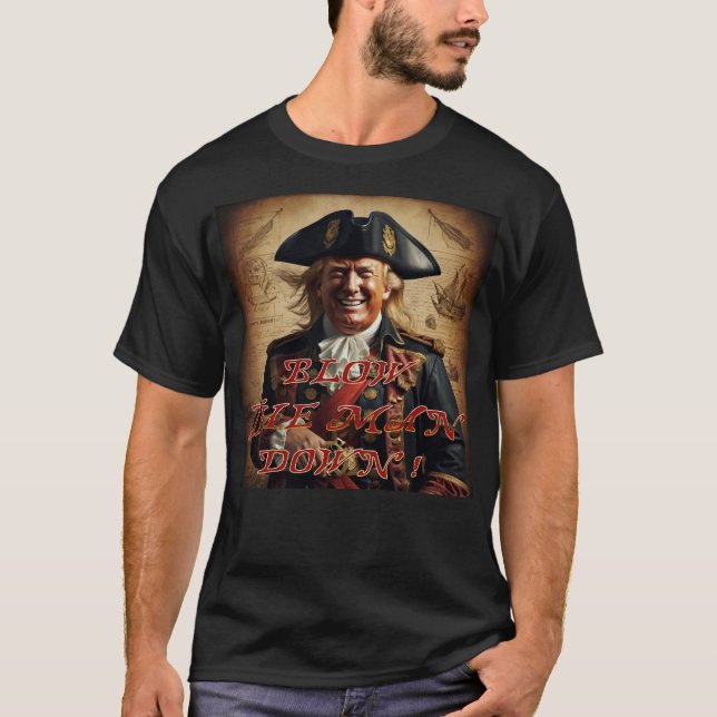 Trump 2024 Pirate T - Shirt (Vorderseite)