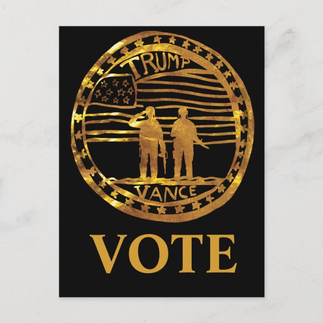 TRUMP 2024 POSTKARTE (Vorderseite)
