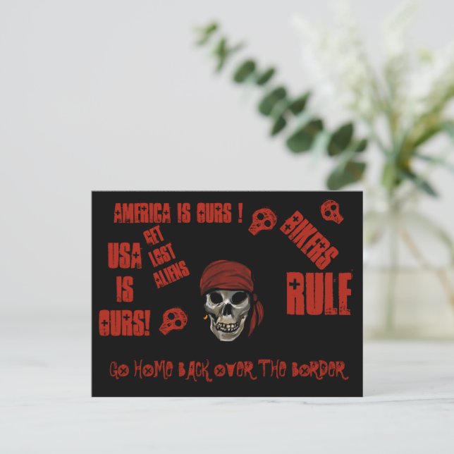 TRUMP 2024 POSTKARTE (Stehend Vorderseite)