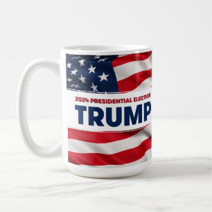 TRUMP 2024 Präsidentschaftswahl in den USA Kaffeetasse