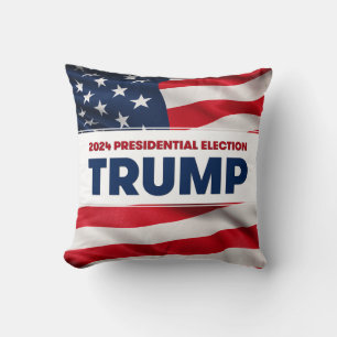 TRUMP 2024 Präsidentschaftswahl in den USA Kissen