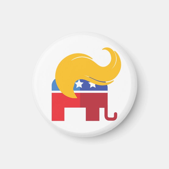 Trump 2024 Präsidentschaftswahl Magnet (Vorne)