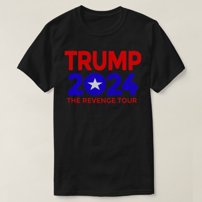 Trump 2024 - Rachetour T-Shirt (Design vorne)