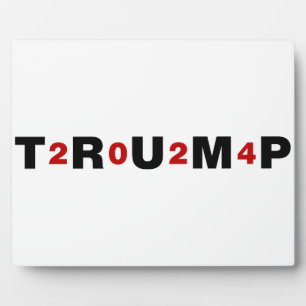 Trump 2024 Red Fotoplatte