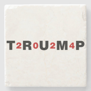 Trump 2024 Red Steinuntersetzer