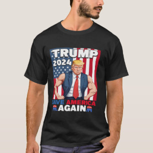 Trump 2024 Rettete Amerika wieder in Shirt