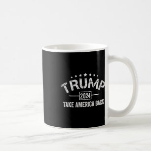 Trump 2024 rückt Amerika am 4. Juli zurück Kaffeetasse