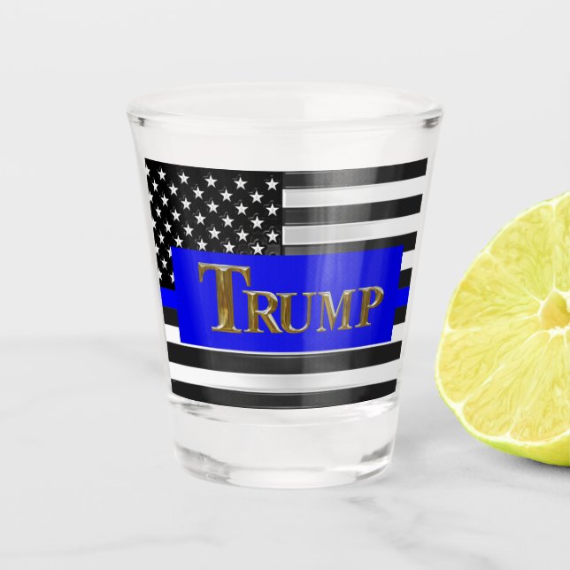 TRUMP 2024 SCHNAPSGLAS (Vorderseite)