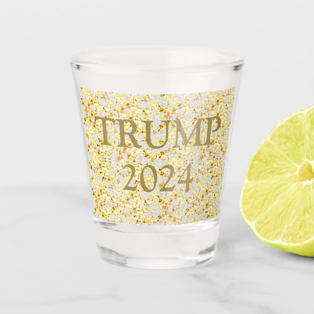 TRUMP 2024 SCHNAPSGLAS (Vorderseite)