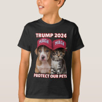 Trump 2024 schützt unsere Haustiere und isst unser