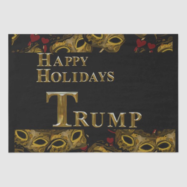 TRUMP 2024 SEIDENPAPIER (Vorderseite)