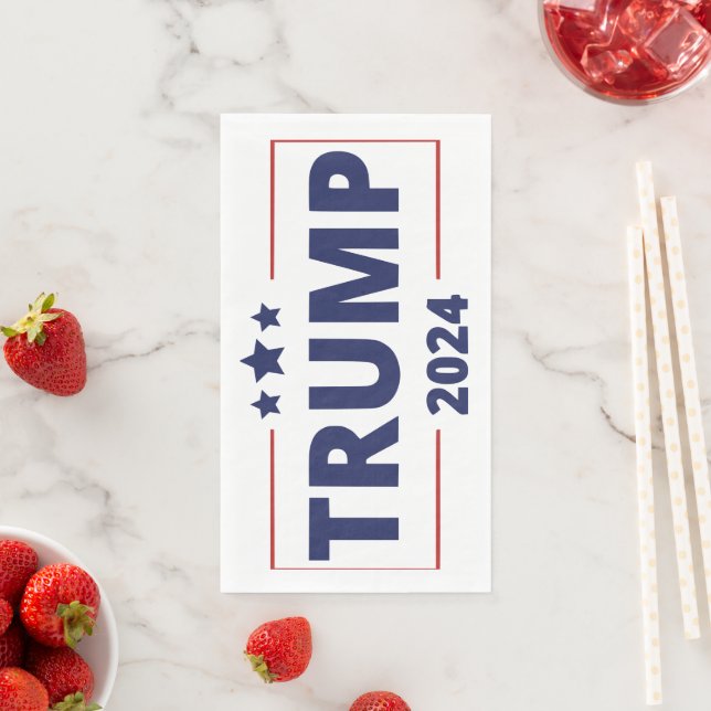 Trump 2024 serviette (Beispiel)