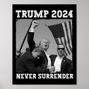 Trump 2024-Shirt übergeben Rette Amerika Trump Poster