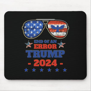 Trump 2024 Shirts - Lustige patriotische 4. Juli T Mousepad