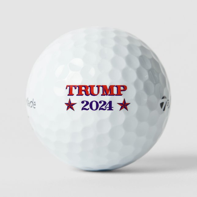 Trump 2024 Stars Golfball (Vorderseite)