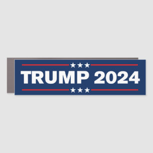 Trump 2024 Stoßfänger Auto Magnet
