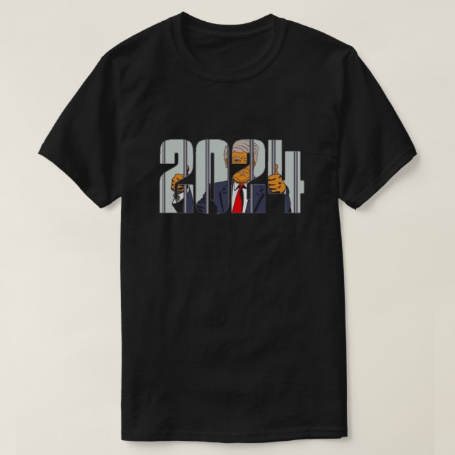 Trump 2024 T-Shirt (Design vorne)