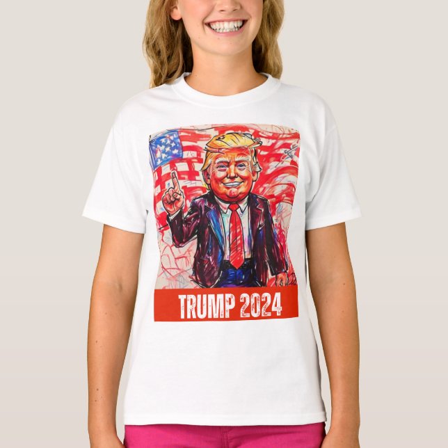 TRUMP 2024 T-Shirt (Vorderseite)