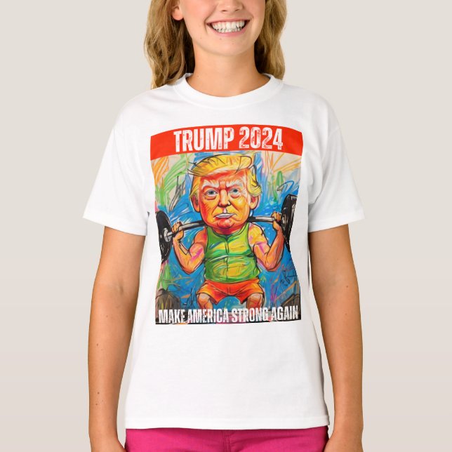 TRUMP 2024 T-Shirt (Vorderseite)