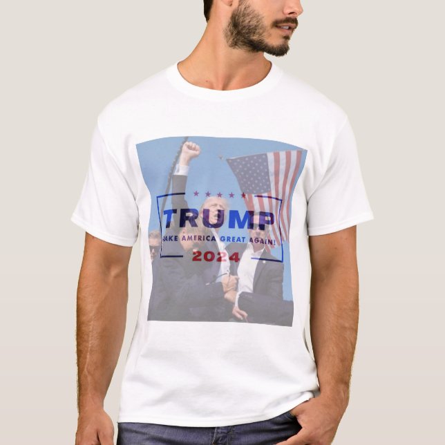 Trump 2024 T-Shirt (Vorderseite)