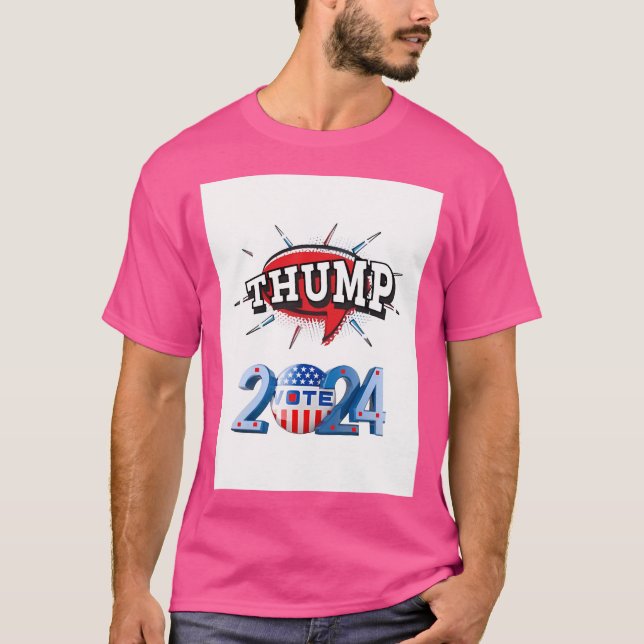 Trump 2024 T-Shirt (Vorderseite)