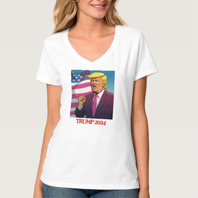 TRUMP 2024 T-Shirt (Vorderseite)