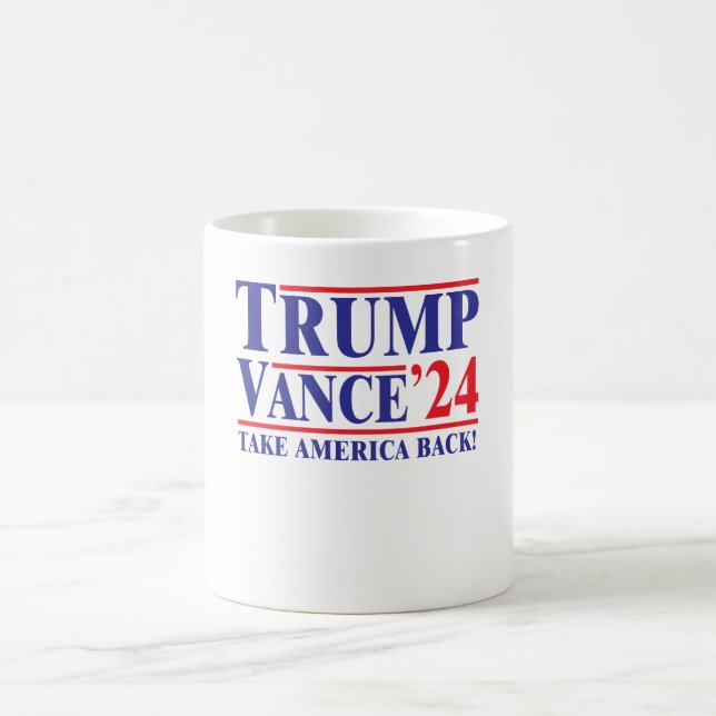 Trump 2024 - "Take America Back" - Kaffee-Tasse Kaffeetasse (Mittel)