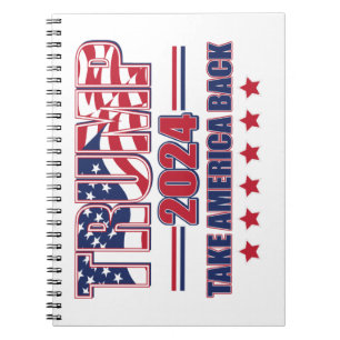 Trump-2024-Take-America-Back Notizblock
