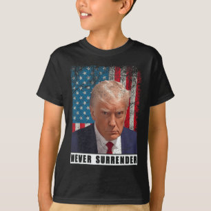 Trump 2024 Tasse Shot President Verzicht nie T-Shirt