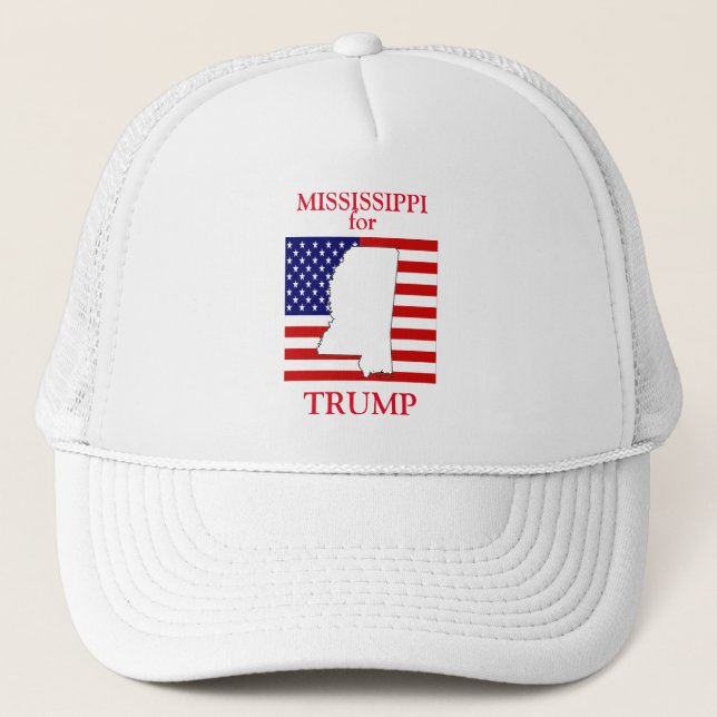 TRUMP 2024 TRUCKERKAPPE (Vorderseite)