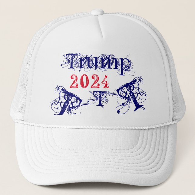 TRUMP 2024 TRUCKERKAPPE (Vorderseite)