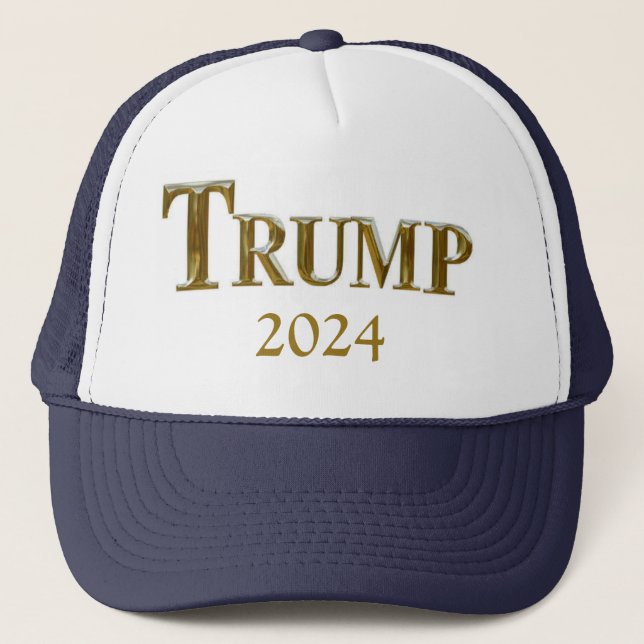 TRUMP 2024 TRUCKERKAPPE (Vorderseite)
