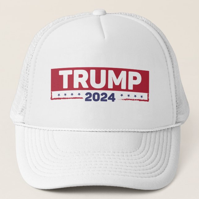 Trump 2024 truckerkappe (Vorderseite)