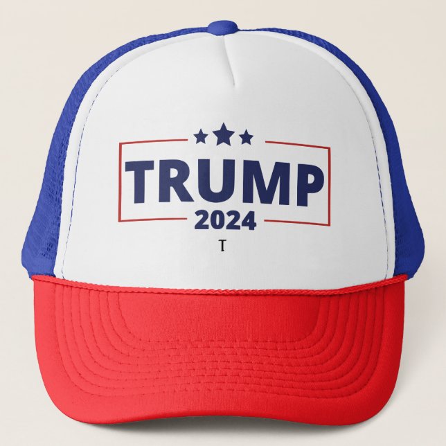 Trump 2024 truckerkappe (Vorderseite)