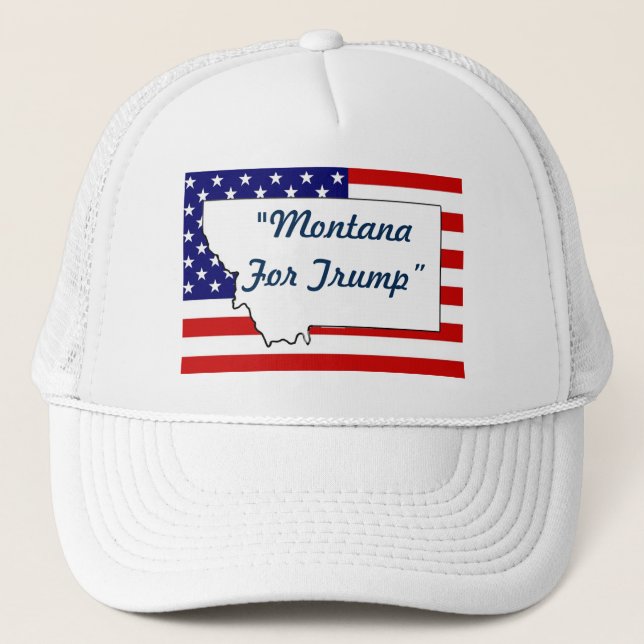 TRUMP 2024 TRUCKERKAPPE (Vorderseite)