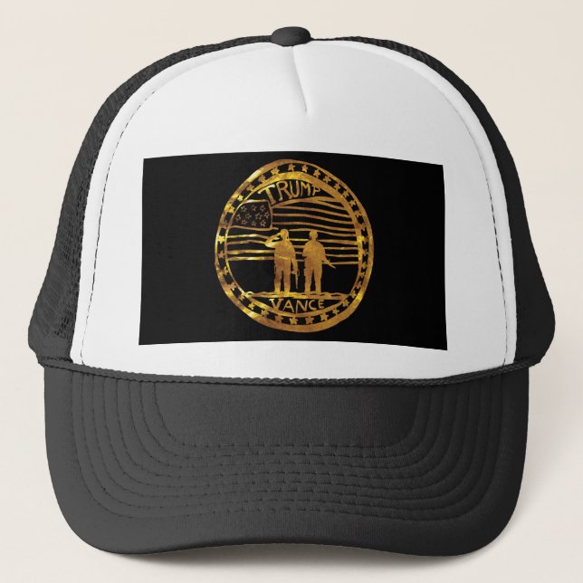TRUMP 2024 TRUCKERKAPPE (Vorderseite)
