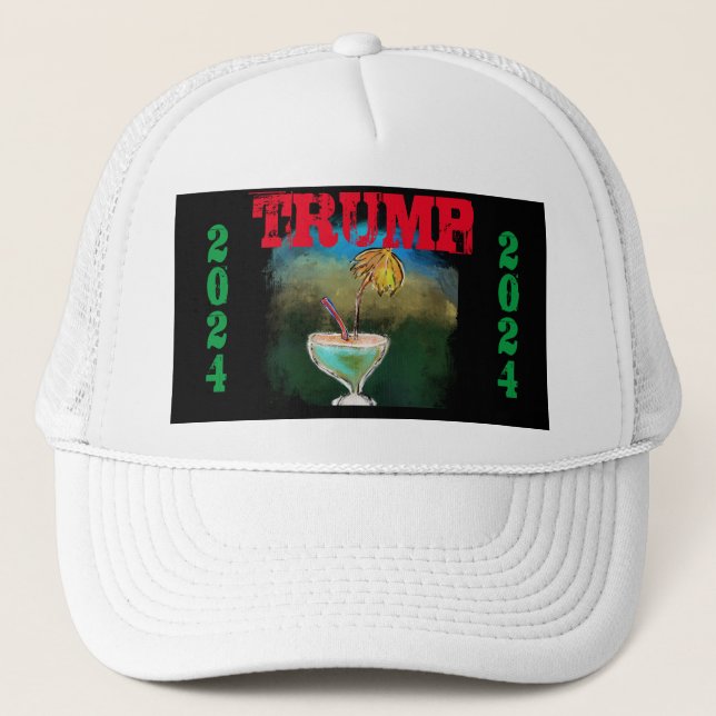 TRUMP 2024 TRUCKERKAPPE (Vorderseite)