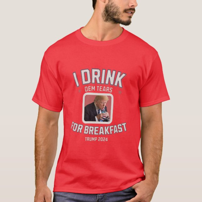 Trump 2024 - Trump gewinnt liberale Tränen - lusti T-Shirt (Vorderseite)