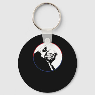 Trump 2024 Trump Kundgebung Trump Ear Donald Trump Schlüsselanhänger