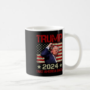 Trump 2024: Trump überlebt Kundgebung Kaffeetasse