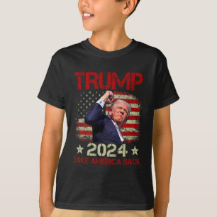 Trump 2024: Trump überlebt Kundgebung T-Shirt