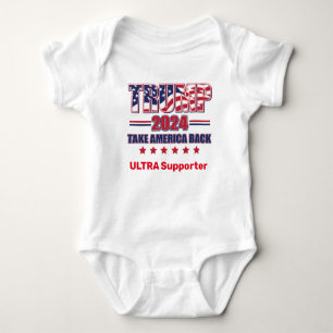 Trump 2024 Ultra Support Baby Strampler