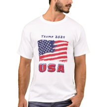 Trump 2024 USA Flag