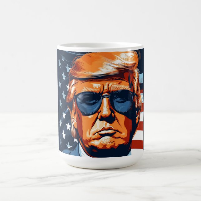 Trump 2024 - USA - Make America Great Again Kaffeetasse (Mittel)